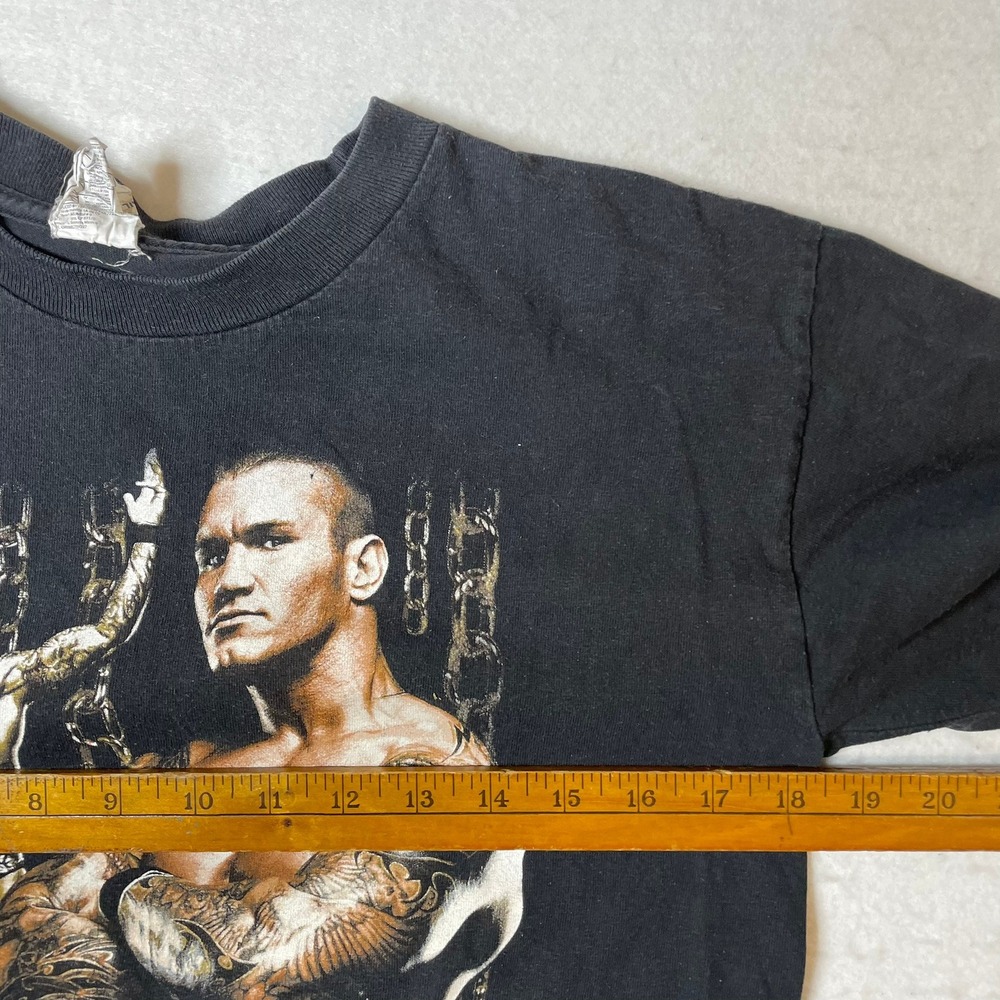 Kids WWE Randy Orton Wrestling T Shirt Black Size Large - Picture 6 of 7